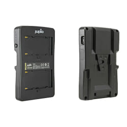 JUPIO ProLine V-Mount adaptateur Plaque compatible avec 2x Sony NP-F Series