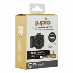 Jupio VSO0303 batterie de caméra/caméscope Lithium-Ion (Li-Ion) 1005 mAh - Vue supplémentaire 2