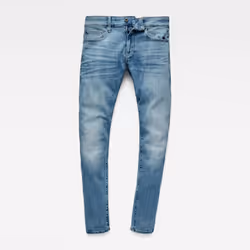 Pantalon Homme G STAR Revend Skinny L32 - Bleu - Coupe Skinny - Taille basse