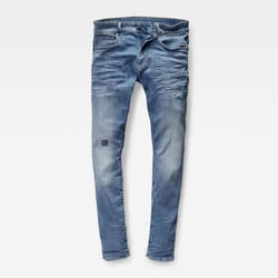 Pantalon Homme Gstar Revend Skinny L34 - Bleu - G STAR - Coupe Skinny - Taille basse