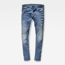 Pantalon G STAR Revend Skinny L36 - Bleu - Taille basse - Homme