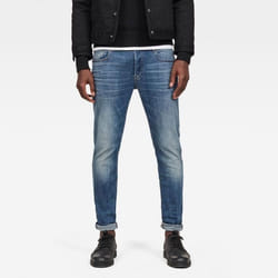Pantalon Homme G-Star 3301 Slim L34 - Bleu - Coupe Slim - Taille standard