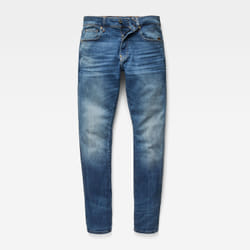 Jeans G-Star Revend Medium pour Homme - G-STAR - Skinny - Bleu - Taille basse