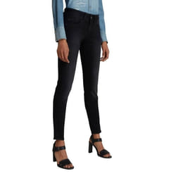 Jeans skinny femme - G-Star - Lynn - Noir clair - Taille moyenne - Coutures avancées