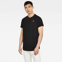 T-shirt e canotte uomo g-star d16396 b353 lash 6484 dk black G-star - t-shirt and tank tops