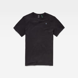 T-shirt basique - G-STAR - Homme - Manches courtes - Noir