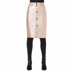 Jupe crayon à bouton femme G-Star Noxer - gold metallic - 23