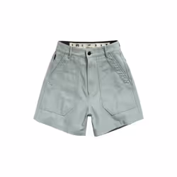 Short Femme - G-Star - 3D Fatigue - Taille haute - Coupe large - Poches profondes