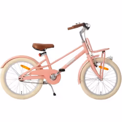 Vélo fille - AMIGO - Urban - 18 Pouces - Frein à rétropédalage - Aluminium léger - Rose saumon