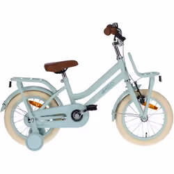 Children bikes Bella 14 Pouces 24 cm Fille Frein à rétropédalage Vert - AMIGO