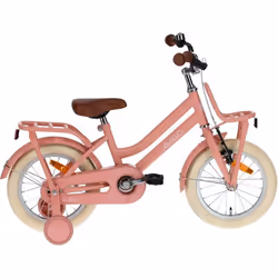 Children bikes Bella 14 Pouces 24 cm Fille Frein à rétropédalage Saumon - AMIGO