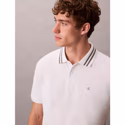 Calvin Klein LV04RC276GYAD T-shirt polo Col polo Manche courte Coton - Vue supplémentaire 2