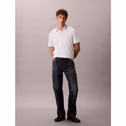 Calvin Klein LV04RC276GYAD T-shirt polo Col polo Manche courte Coton - Vue supplémentaire 3