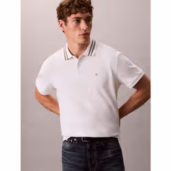 Calvin Klein LV04RC276GYAD T-shirt polo Col polo Manche courte Coton - Vue supplémentaire 4