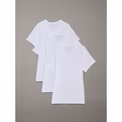 Calvin Klein 000NB4011E-100-M, Tee-shirt, Adulte, Mâle, Blanc, Monochromatique, M