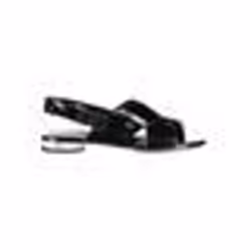 CALVIN KLEIN Sandale Femme Noir Cuir SE087