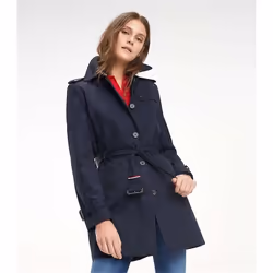 BLOUSON TOMMY HILFIGER WW0WW24966 HERITAGE SINGLE BREA VESTES ET S Femme MIDNIGHT