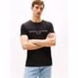 T-Shirt - TOMMY HILFIGER - MW0MW11465 - Noir - Manches courtes - Col classique