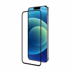 BeHello BEHTEM00197, Apple, iPhone 12, Résistant aux rayures, Noir, Transparent, 1 pièce(s)