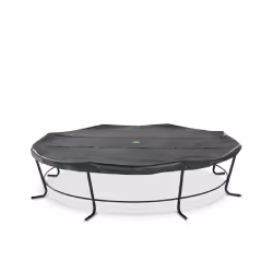 EXIT Housse de trampoline Premium ø366cm, Housse de trampoline, PVC, Noir