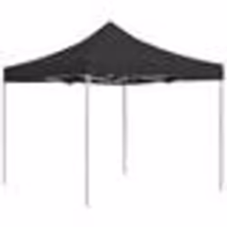 vidaXL Tente de réception pliable Aluminium 3 x 3 m Anthracite