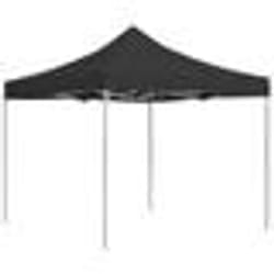 vidaXL Tente de réception pliable Aluminium 3 x 3 m Anthracite
