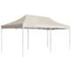 vidaXL Tente de réception pliable Aluminium 6 x 3 m Crème
