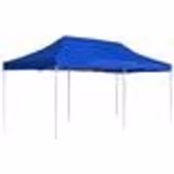 vidaXL Tente de réception pliable Aluminium 6 x 3 m Bleu