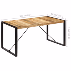 VidaXL 247417 table de cuisine et de salle à manger - Vue supplémentaire 8