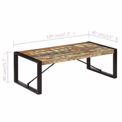 VidaXL 247425 Table à café, latérale et de salon - Vue supplémentaire 6