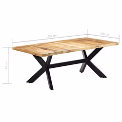 VidaXL 247427 table de cuisine et de salle à manger - Vue supplémentaire 7