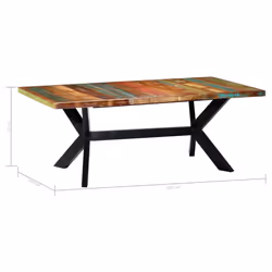 VidaXL 247429 table de cuisine et de salle à manger - Vue supplémentaire 5
