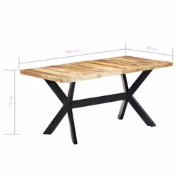 VidaXL 247433 table de cuisine et de salle à manger - Vue supplémentaire 7