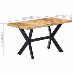 VidaXL 247437 table de cuisine et de salle à manger - Vue supplémentaire 7