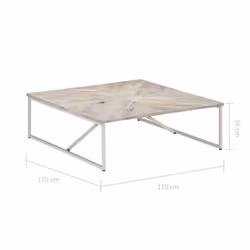 VidaXL 247698 Table à café, latérale et de salon - Vue supplémentaire 8