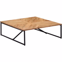 Cette table basse en bois dégage un charme attrayant. Elle sera un supplément vraiment captivant à votre intérieur. La table ...
