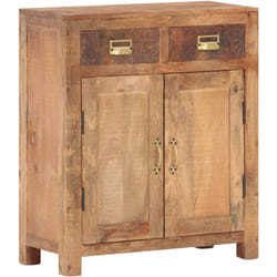 Vidaxl - Buffet 65x30x75 cm Bois de manguier massif brut