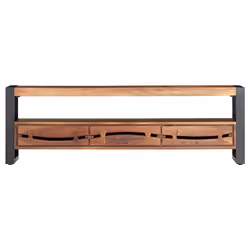VidaXL 247736 Support TV et centre de divertissement