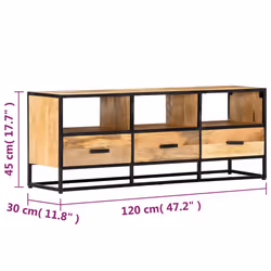 VidaXL 247742 Support TV et centre de divertissement - Vue supplémentaire 8