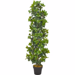 Ajoutez de la verdure à votre intérieur avec ce laurier artificiel d'apparence réaliste. Le laurier torsadé mesure 150 cm de  ...