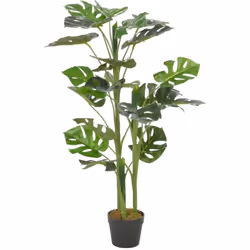 Ajoutez de la verdure à votre intérieur avec cette plante monstera artificielle d'apparence réaliste. La plante monstera fait ...