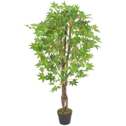 Vidaxl - Plante artificielle d'érable avec pot Vert 120 cm