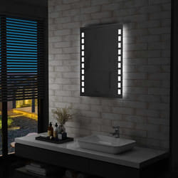 Vidaxl - Miroir mural à led pour salle de bains 60x80 cm