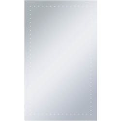 Miroir mural à led pour salle de bains 60x100 cm Vidaxl