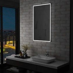 Vidaxl - Miroir mural à led pour salle de bains 60x100 cm