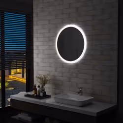 Description générale Notre miroir à LED pour salle de bains offre un éclairage lumineux combiné à un style sophistiqué et un  ...