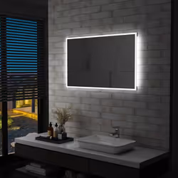 Notre miroir à LED pour salle de bains offre un éclairage lumineux combiné à un style sophistiqué et un design fonctionnel. C ...