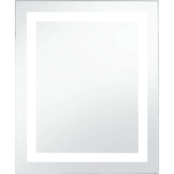 Miroir à LED pour salle de bains et capteur tactile 60x80 cm vidaXL