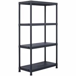 Cette étagère de rangement peut être utilisée dans le salon comme étagère à livres ou présentoir de décorations, ou sur la te ...