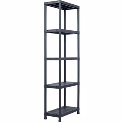 Cette étagère de rangement peut être utilisée dans le salon comme étagère à livres ou présentoir de décorations, ou sur la te ...